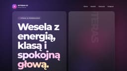 Preview of the photographer's website