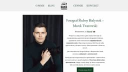 Preview of the photographer's website