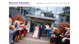 Podgląd strony internetowej fotografa