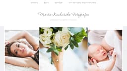 Podgląd strony internetowej fotografa