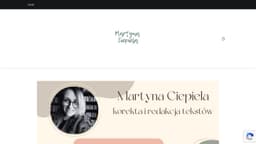 Podgląd strony internetowej fotografa