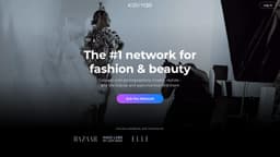 Preview of the photographer's website