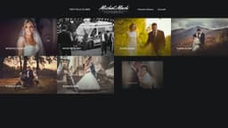 Preview of the photographer's website