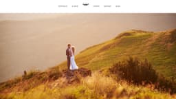 Preview of the photographer's website