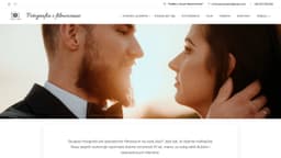 Preview of the photographer's website