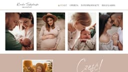 Preview of the photographer's website