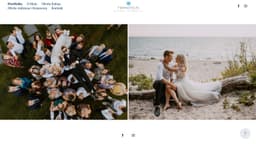 Preview of the photographer's website