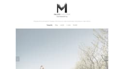 Preview of the photographer's website