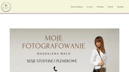 Preview of the photographer's website