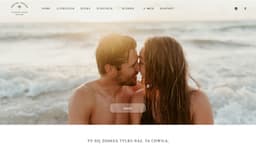 Preview of the photographer's website
