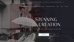 Preview of the photographer's website