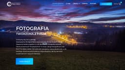 Preview of the photographer's website