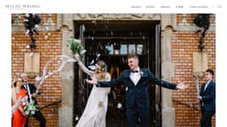 Preview of the photographer's website