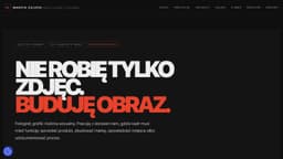 Preview of the photographer's website