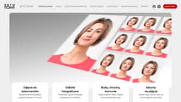Podgląd strony internetowej fotografa
