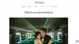 Preview of the photographer's website