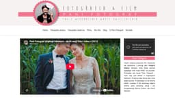 Podgląd strony internetowej fotografa