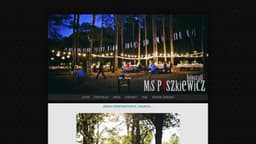Preview of the photographer's website