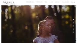 Preview of the photographer's website
