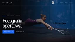 Preview of the photographer's website
