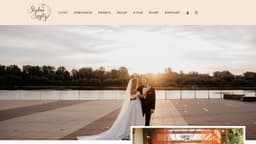 Podgląd strony internetowej fotografa