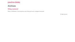 Preview of the photographer's website