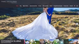 Preview of the photographer's website