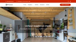 Preview of the photographer's website