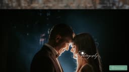 Preview of the photographer's website