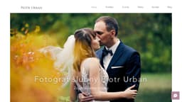 Preview of the photographer's website