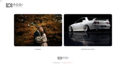 Preview of the photographer's website