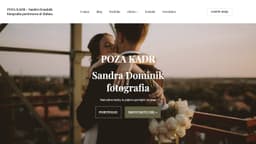 Preview of the photographer's website