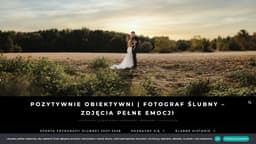 Preview of the photographer's website