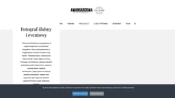 Preview of the photographer's website