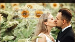 Podgląd strony internetowej fotografa