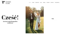 Preview of the photographer's website