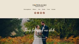 Preview of the photographer's website