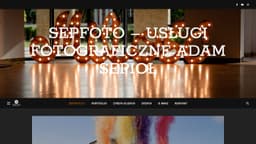Preview of the photographer's website