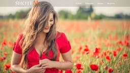 Preview of the photographer's website