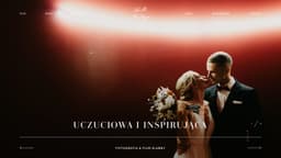 Preview of the photographer's website