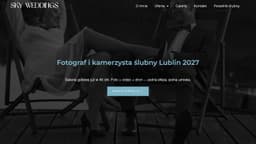 Preview of the photographer's website