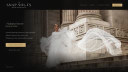 Podgląd strony internetowej fotografa