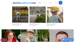 Preview of the photographer's website