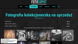 Preview of the photographer's website