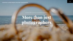 Preview of the photographer's website