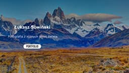 Preview of the photographer's website