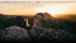 Preview of the photographer's website