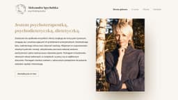 Preview of the photographer's website
