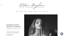 Preview of the photographer's website