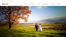 Preview of the photographer's website